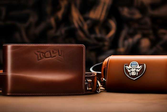 小牛标志的皮具；小牛标志的皮具图片