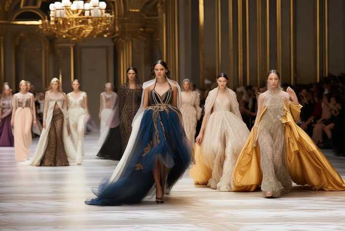 香奈儿2020-21秋冬高定；香奈儿2021-22秋冬高级定制服系列发布会