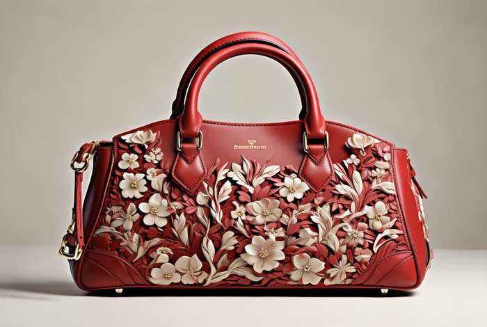 一个带花的包包；一个带花的包包牌子