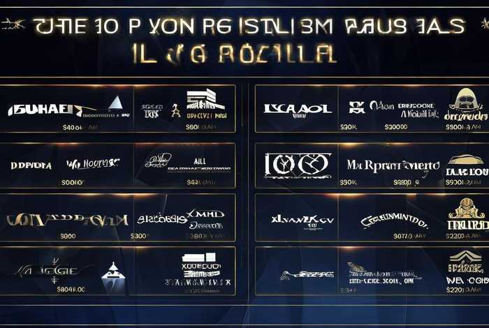 世界奢侈品牌排行榜前十名价格图片，世界奢侈品牌排行榜前十名价格图片表