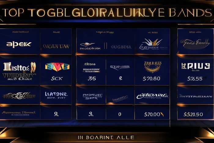 世界奢侈品牌排行榜前十名价格图片，世界奢侈品牌排行榜前十名价格图片表