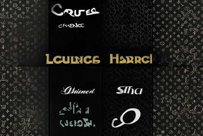 世界十大奢侈品牌商标，世界十大奢侈品牌商标图片