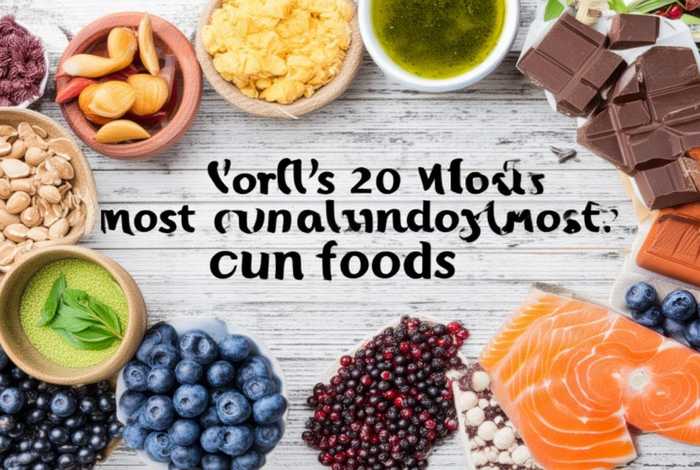 世界公认的十大长寿食物 - 世界公认的十大长寿食物是什么