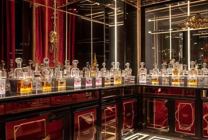 香水展厅图;香水展厅效果图 香水展厅图;香水展厅效果图