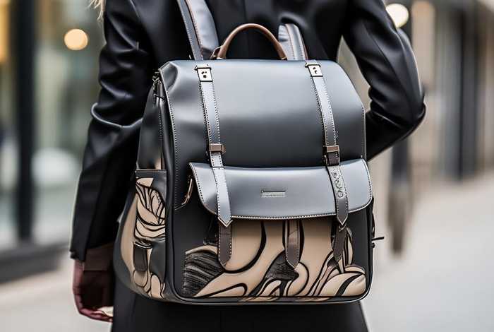 时尚潮流双肩背包高级感女 - 时尚女款双肩背包
