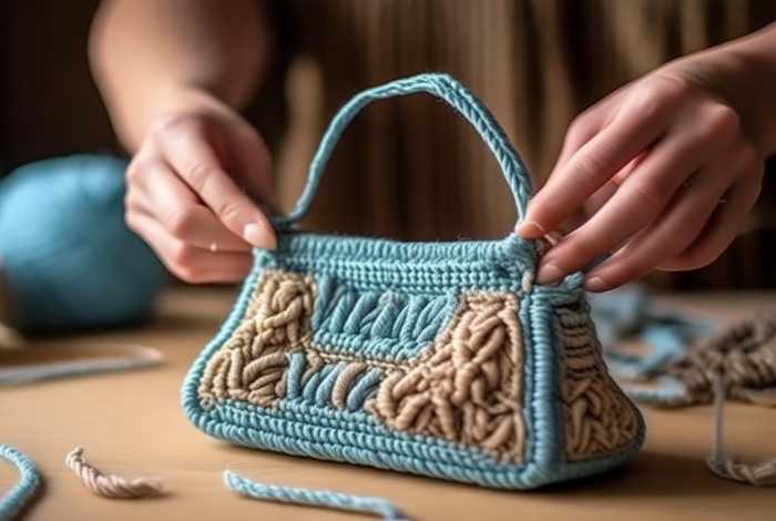 中年女士钩包包 女士包包的钩织教程 中年女士钩包包 女士包包的钩织教程