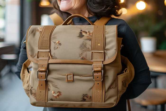 中年女士背包帆布包 中年女士背包帆布包好看吗