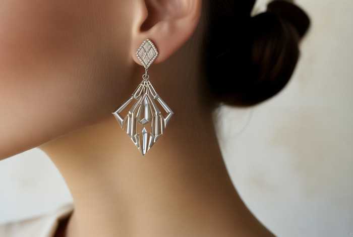 香奈儿耳钉佩戴图 - 香奈儿耳钉佩戴效果图