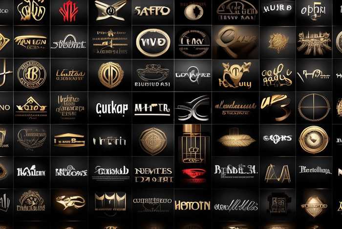 奢侈品牌logo拼图、奢侈品品牌logo图片大全高清
