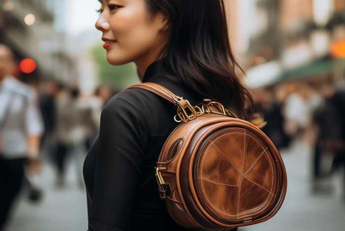 圆包女斜挎真皮 - 圆包女斜挎真皮包图片