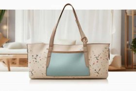 中老年女式挎包妈妈帆布手提包 - 中老年女士帆布手提包