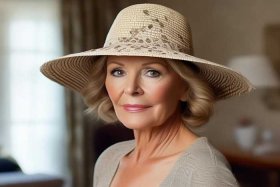 中老年女士帽子大全图片最新；中老年女士帽子大全图片最新款