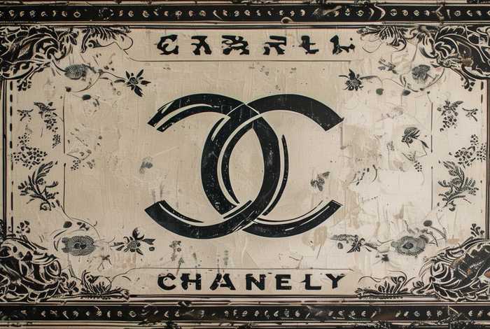 香奈儿标志图片壁纸；香奈儿标志图片壁纸复古