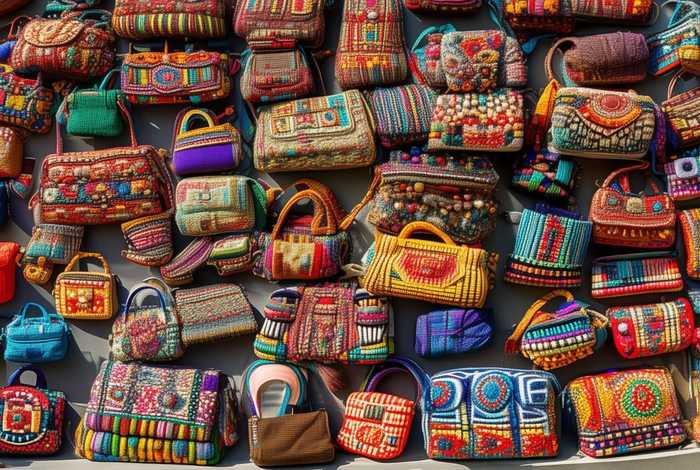 手编包包款式大全 编织手包大全