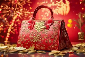 喜庆包包10万2025年最新款网红 喜庆红包袋子