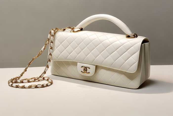 香奈儿经典款包包白色（香奈儿白色经典款 包）