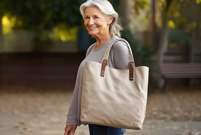 中老年挎包女款帆布包（中老年挎包女款帆布包图片）