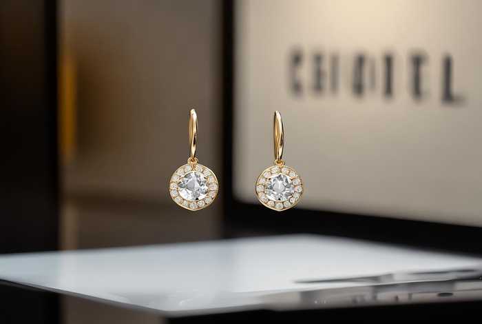 香奈儿耳环正品官方旗舰店锆石，香奈儿耳环官方旗舰店价格