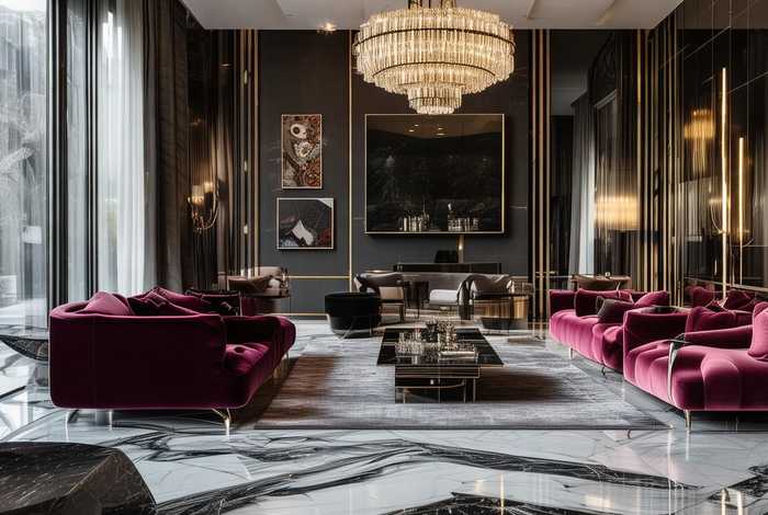 现代奢侈风格装修图片，现代奢侈风格装修图片大全