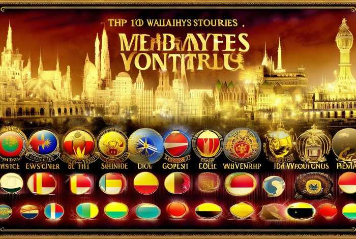 世界最有钱的国家前十名排行榜（世界最有钱的国家前十名排行榜图片）