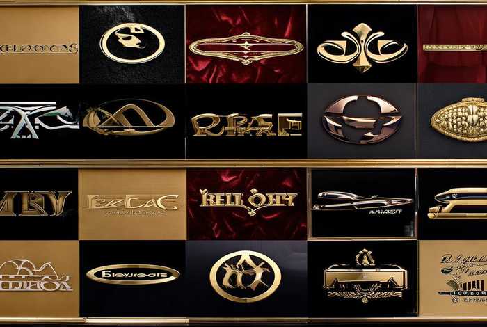 十大奢侈品大牌图标；十大奢侈品牌logo图标