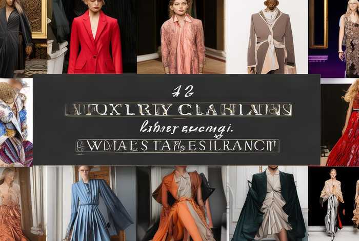 十大轻奢品牌女装图片；十大轻奢品牌女装图片欣赏