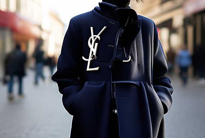 圣罗兰标志logo外套（圣罗兰标志logo外套图片）