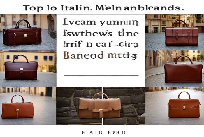 意大利男包品牌排行榜前十名（意大利男包品牌排行榜前十名图片）
