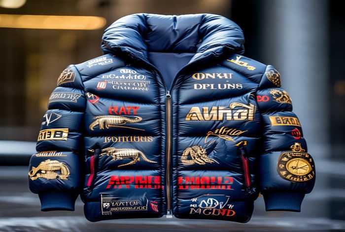 奢侈品牌logo大全羽绒服（奢侈品牌logo大全羽绒服图片）