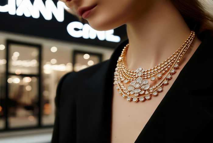 香奈儿山茶花项链官网（香奈儿山茶花项链官网价格）