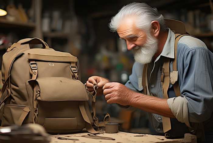中老年双肩背包的制作（中老年双肩背包的制作过程）