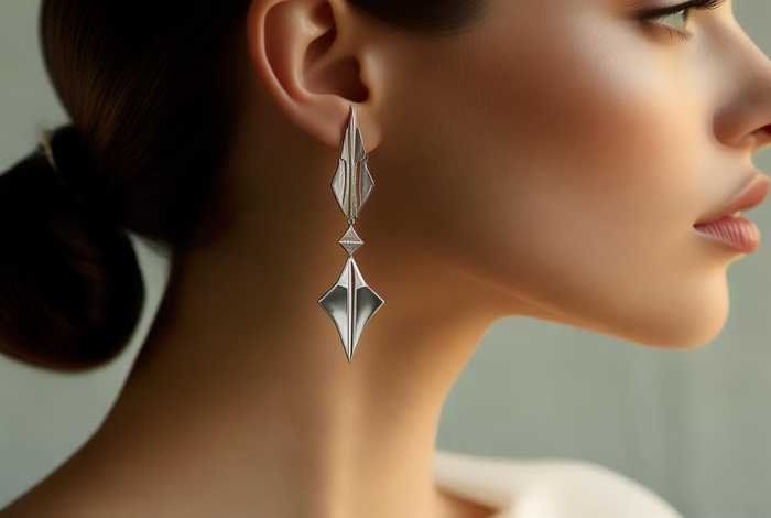 香奈儿耳钉佩戴图 - 香奈儿耳钉佩戴效果图