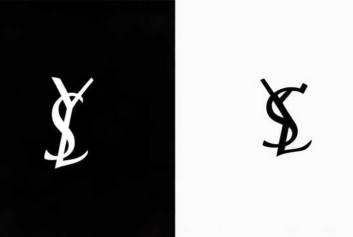 圣罗兰标志logo真假对比（圣罗兰标志logo真假对比图）