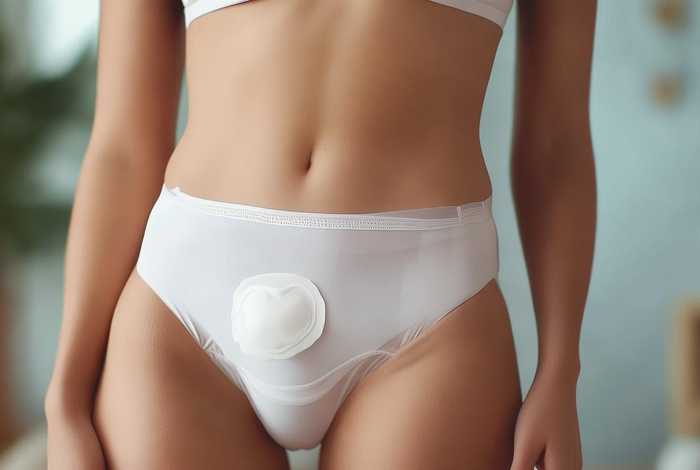 四角裤可以垫卫生巾吗、四角裤可以垫卫生巾吗女生