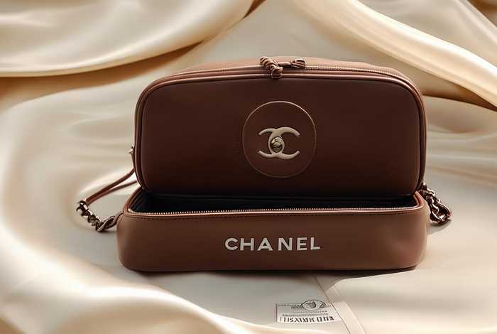 香奈儿小羊皮化妆包，香奈儿小羊皮包包价格