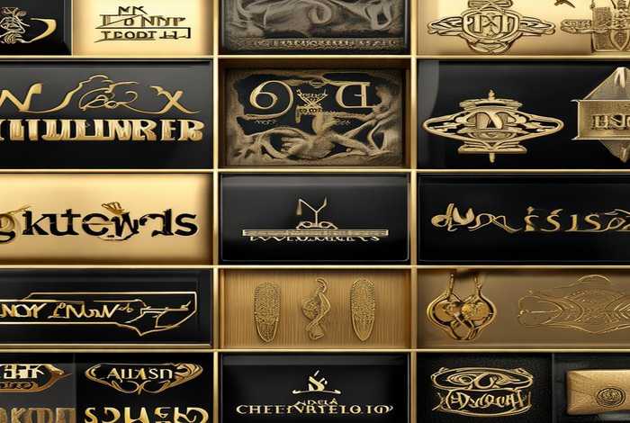 世界一线奢侈品；世界一线奢侈品牌标志图片