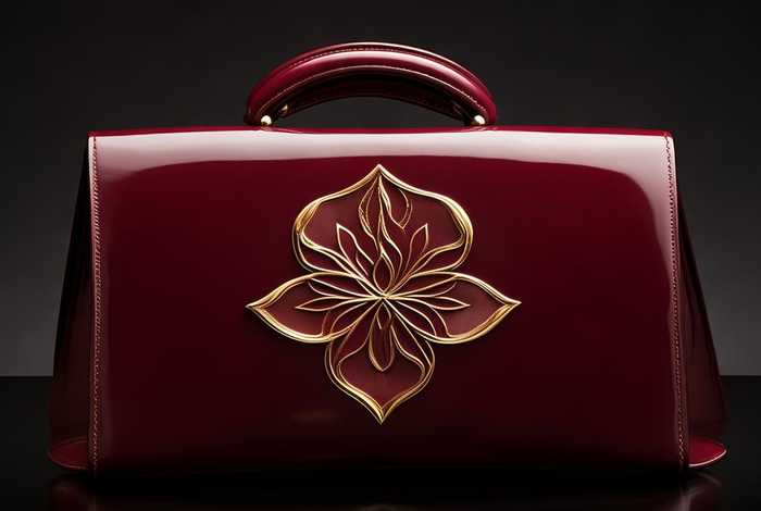 四瓣花瓣标志的包包 - 四个花瓣的女包logo