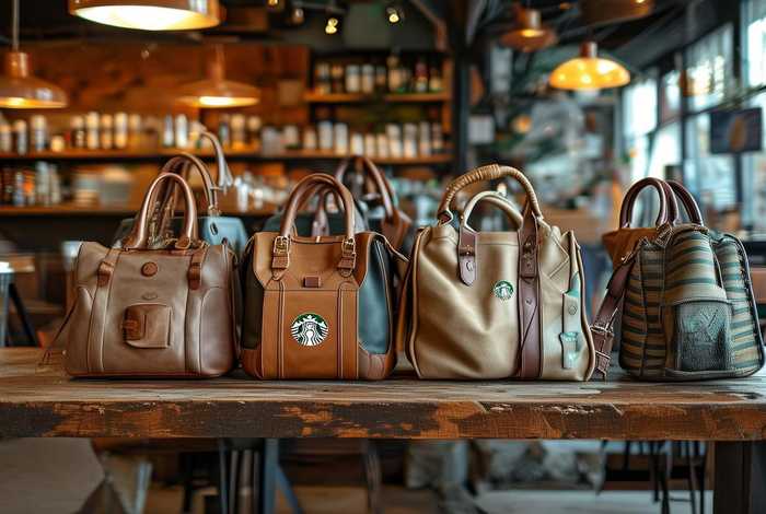 星巴克的包包大全、星巴克最新上的包包