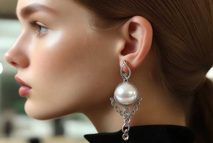 香奈儿官网耳钉耳环，香奈儿耳环官网耳饰