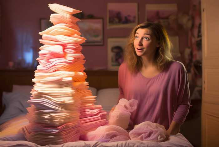 一百片卫生巾能用好久、一百片卫生巾能用好久啊