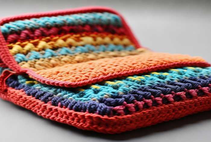 手机包包女款钩织教程；手机包包 女士钩针编织教程