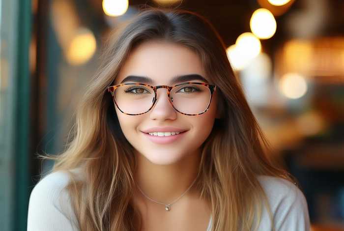 眼镜推荐学生党高颜值女；适合学生党的眼镜框女