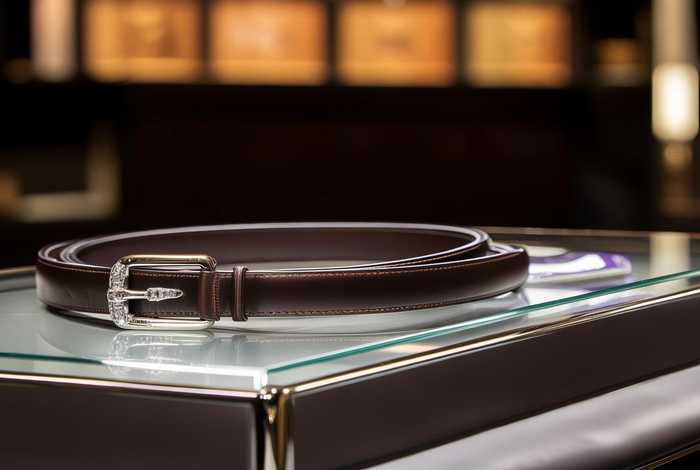 奢侈品皮带专柜实拍；奢侈品皮带专柜实拍价格