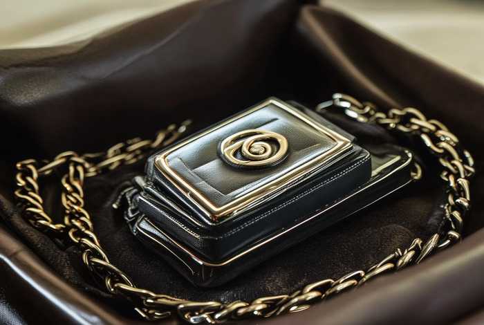 香奈儿小方盒爱心链条包 香奈儿新款链条小包