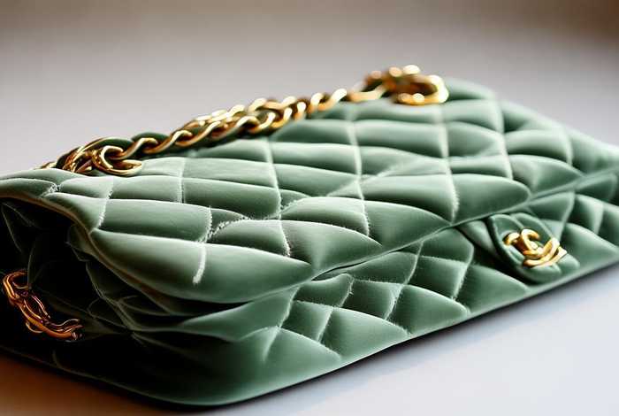香奈儿老款包包价格和图片，香奈儿老款包包价格和图片浅绿色绒面