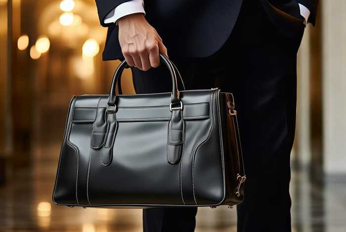 奢侈品手拿真皮包男士；奢侈品手拿真皮包男士可以用吗