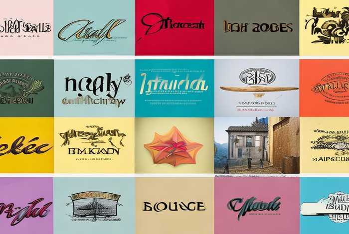 意大利20个小众品牌标志 意大利20个小众品牌标志图片