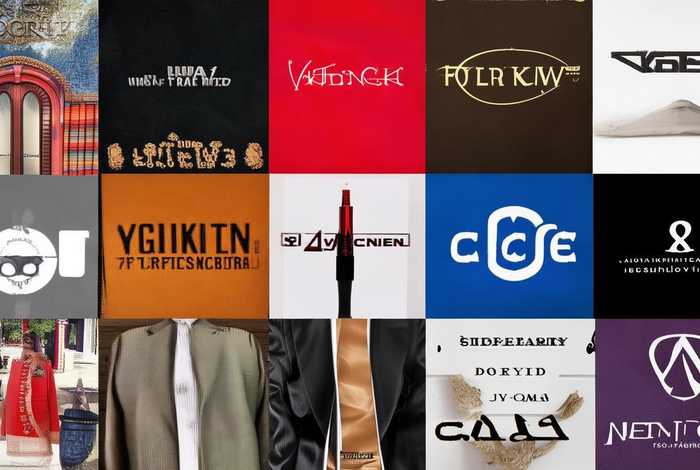 世界十大品牌服装标志图；世界十大品牌服装标志图片大全