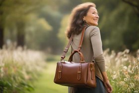 中老年斜挎小包妈妈包，中老年女士斜挎包真皮小小包
