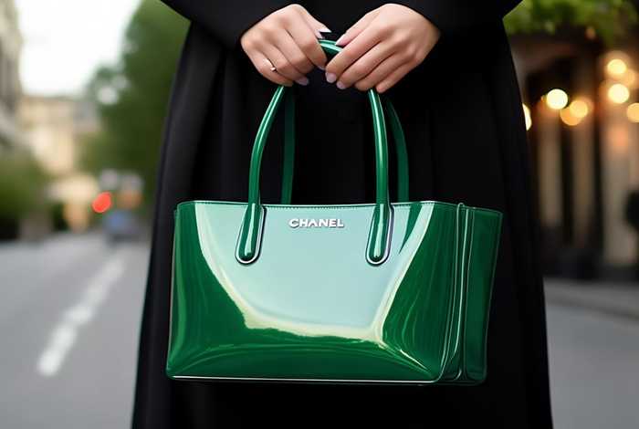 香奈儿最新款包包绿色菜篮子包；香奈儿一款绿色的新款包